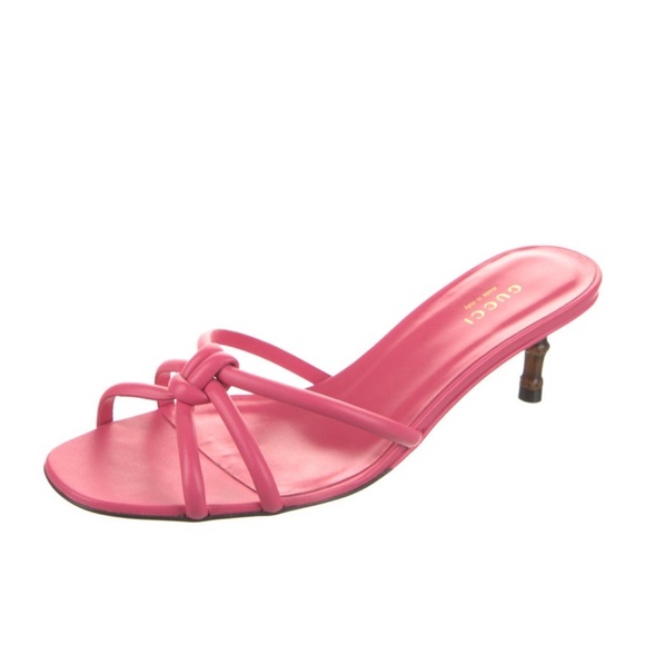 Gucci Leather Mules - Picture 1 of 5